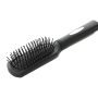 Black hair brush isolated on white background